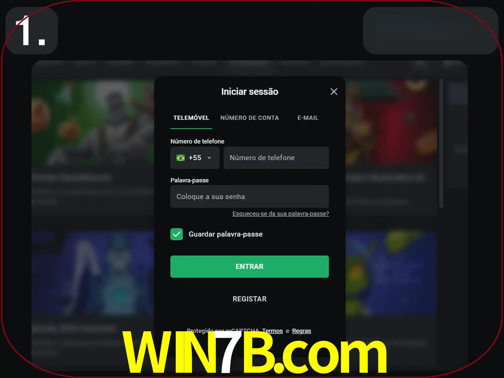 Acesse o site.